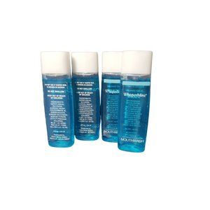 4x Neutrogena WhisperMint Refreshing Mouthwash New Fresh Whisper Mint Hotel Size